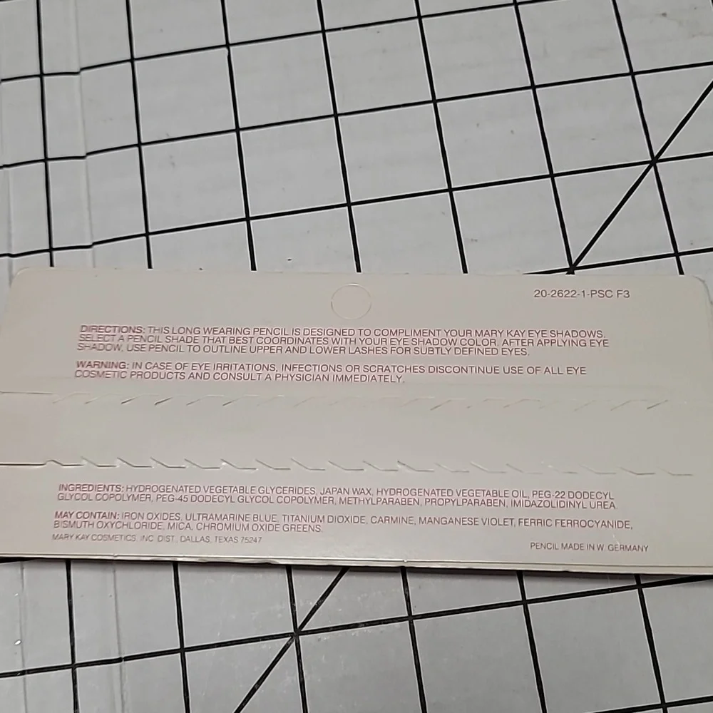 Mary Kay‎ Eye Defining Pencil Vintage NIP Old Stock 0992 Burnished Ebony .o4 oz